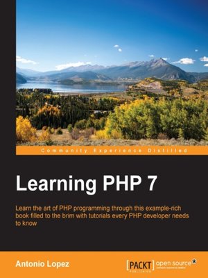 cover image of Learning PHP 7